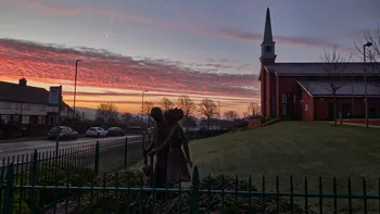 Chesterfield church sunrise.jpg